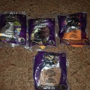 Burger King Spooky the Simpsons Light-Ups  Set Of 4